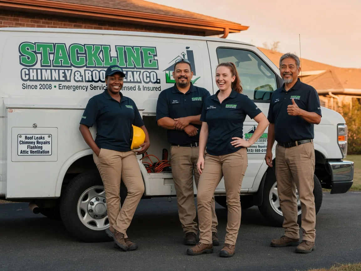 Chimney flashing repair company in Oroville, WA